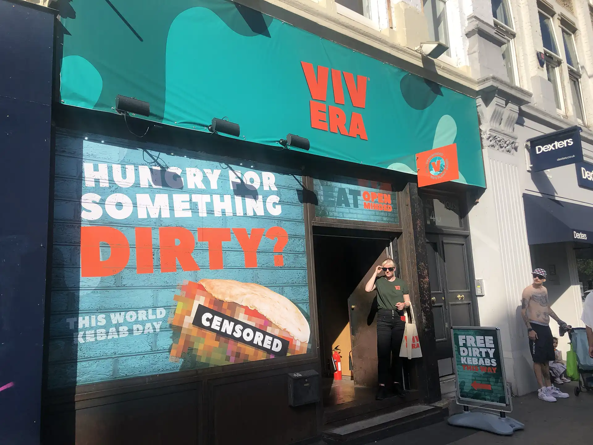 Vivera kebab pop-up shop